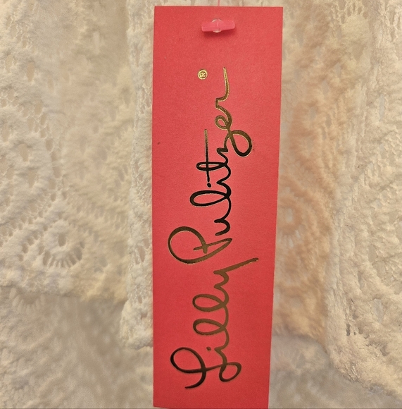 Nwt Lilly Pulitzer La Fortuna White Gypsea Lace Dress Medium - Picture 6 of 8